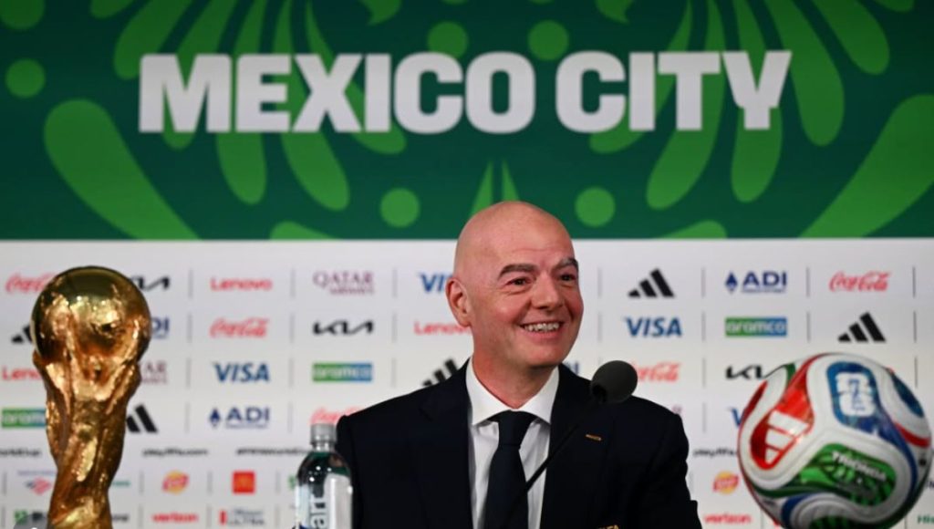 Gianni Infantino asegura que el Estadio Azteca tiene 'magia' antes de la inauguración del Mundial