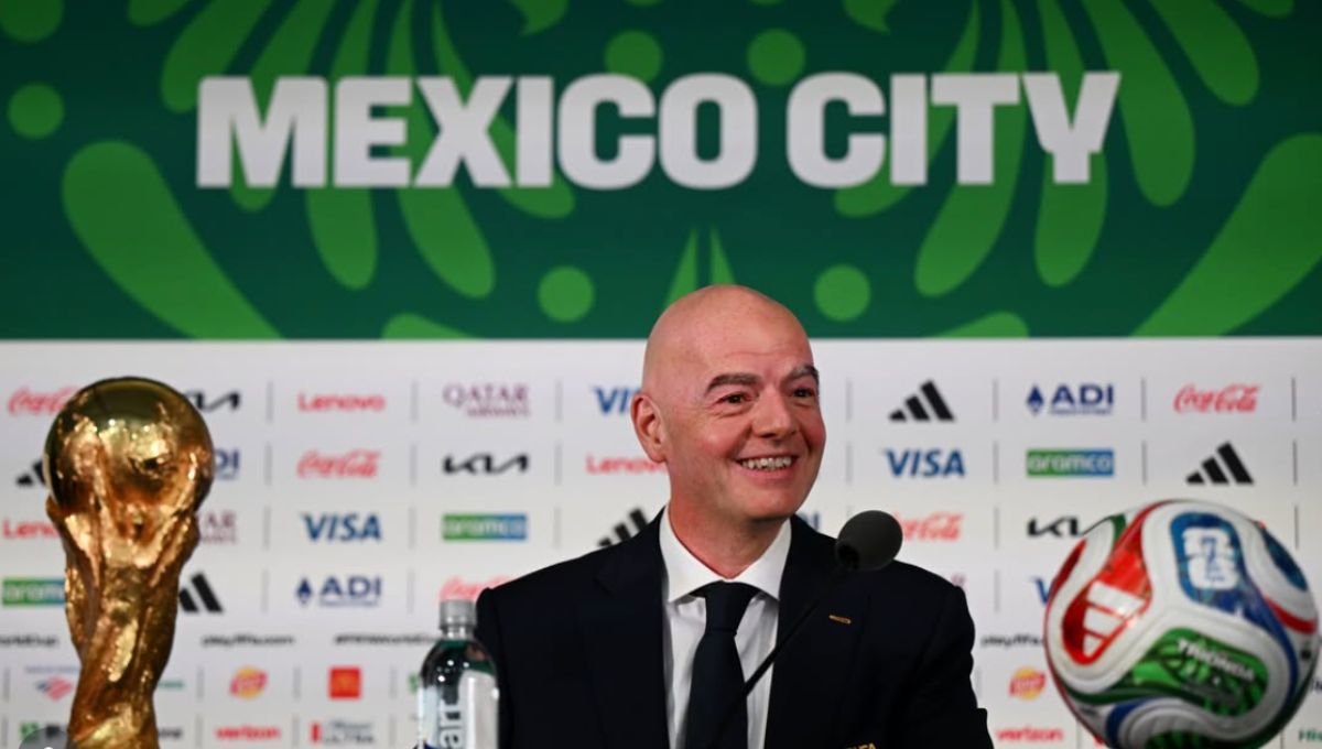 Gianni Infantino asegura que el Estadio Azteca tiene 'magia' antes de la inauguración del Mundial
