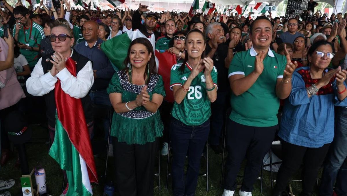 La Presidenta Claudia Sheinbaum felicita a la Selección Mexicana por su triunfo en el Mundial 2026