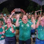 14 mil personas celebran triunfo de México en las Zonas Fan de Yucatán
