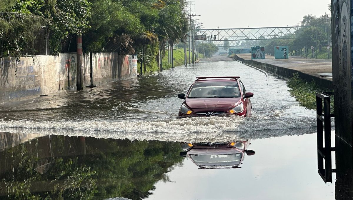 Cayeron más de 21 millones de m3 de ayuda por las intensas lluvias de ayer en CDMX