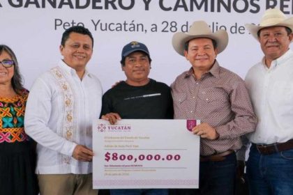 Destinan más de 11 millones de pesos para fortalecer la producción en el sur de Yucatán