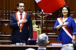 Keiko Fujimori rinde protesta como nueva presidenta de Perú