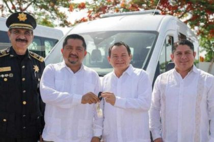 Renacimiento Maya fortalece la paz en Yucatán con la entrega de nuevas unidades