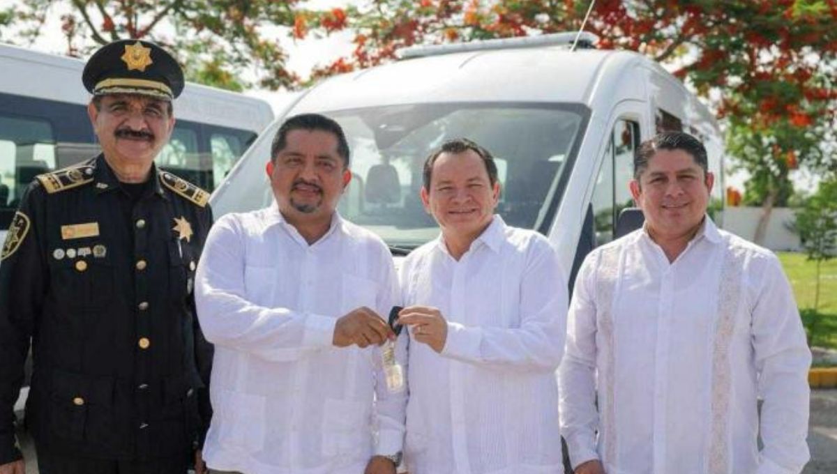 Renacimiento Maya fortalece la paz en Yucatán con la entrega de nuevas unidades