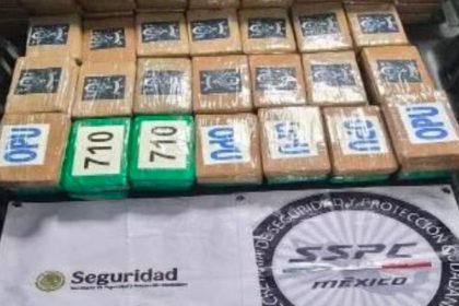 Aseguran 217 kilogramos de cocaína durante operativo en Tlalpan