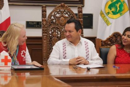 Cruz Roja recibe apoyo de 1.8 millones de pesos para ampliar su atención en Yucatán
