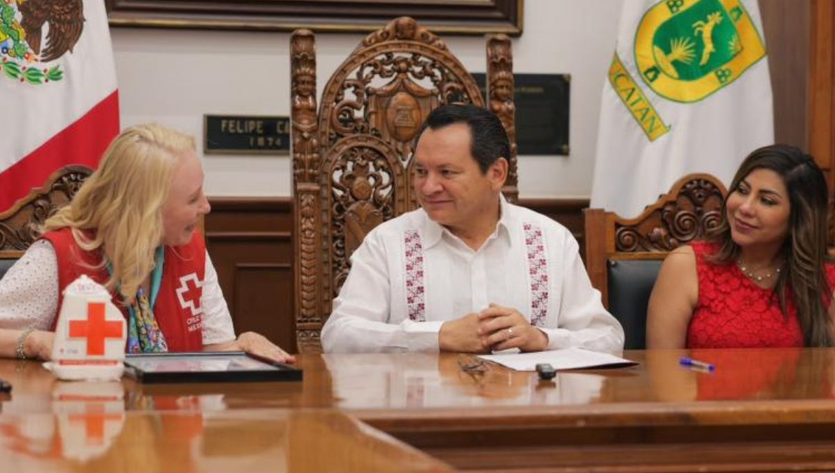 Cruz Roja recibe apoyo de 1.8 millones de pesos para ampliar su atención en Yucatán
