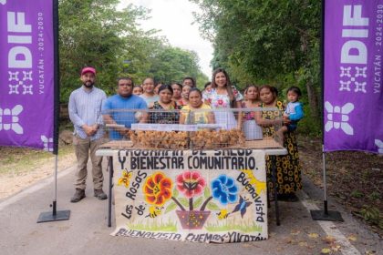 Familias de Chemax reciben apoyo del DIF Yucatán para mejorar su alimentación