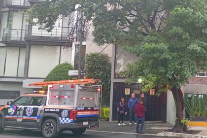 Fuga de gas y cortocircuito provocan evacuación de 50 personas en la alcaldía Benito Juárez
