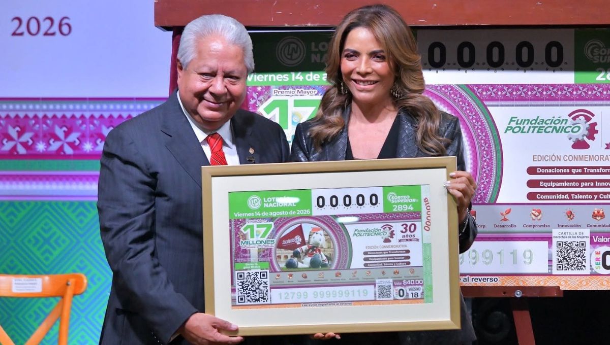 Lotería Nacional conmemora 30 años de la Fundación Politécnico