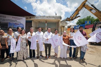 Nuevo Mercado Municipal de Peto avanza con inversión de 50 mdp