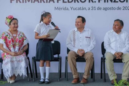 Primaria Zazil-Há de Mérida recibe inversión superior a 3 mdp para mejorar sus instalaciones