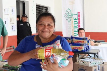 109 familias de Tunkás reciben apoyos a través del programa Mercado Circular