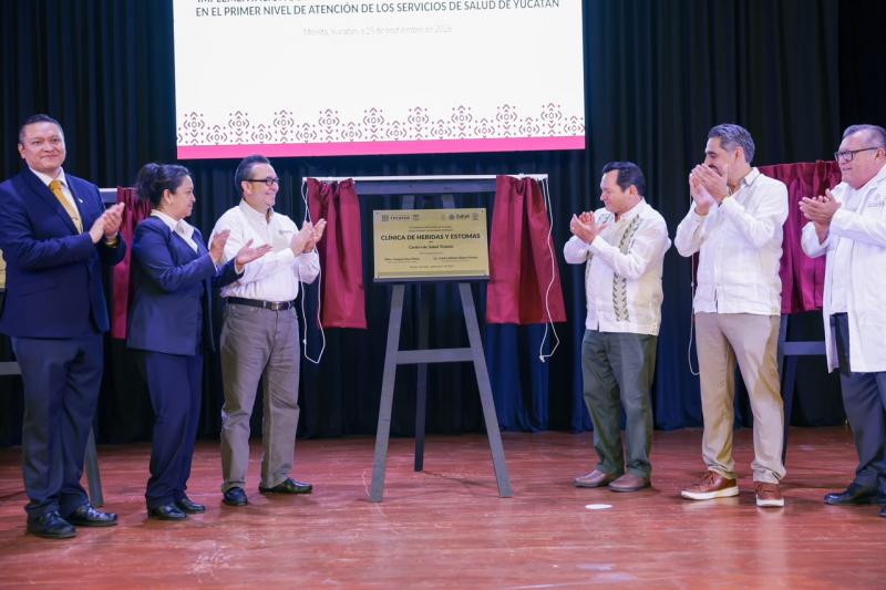 Abren 13 clínicas gratuitas para atender heridas con inversión de 4.2 mdp en Yucatán