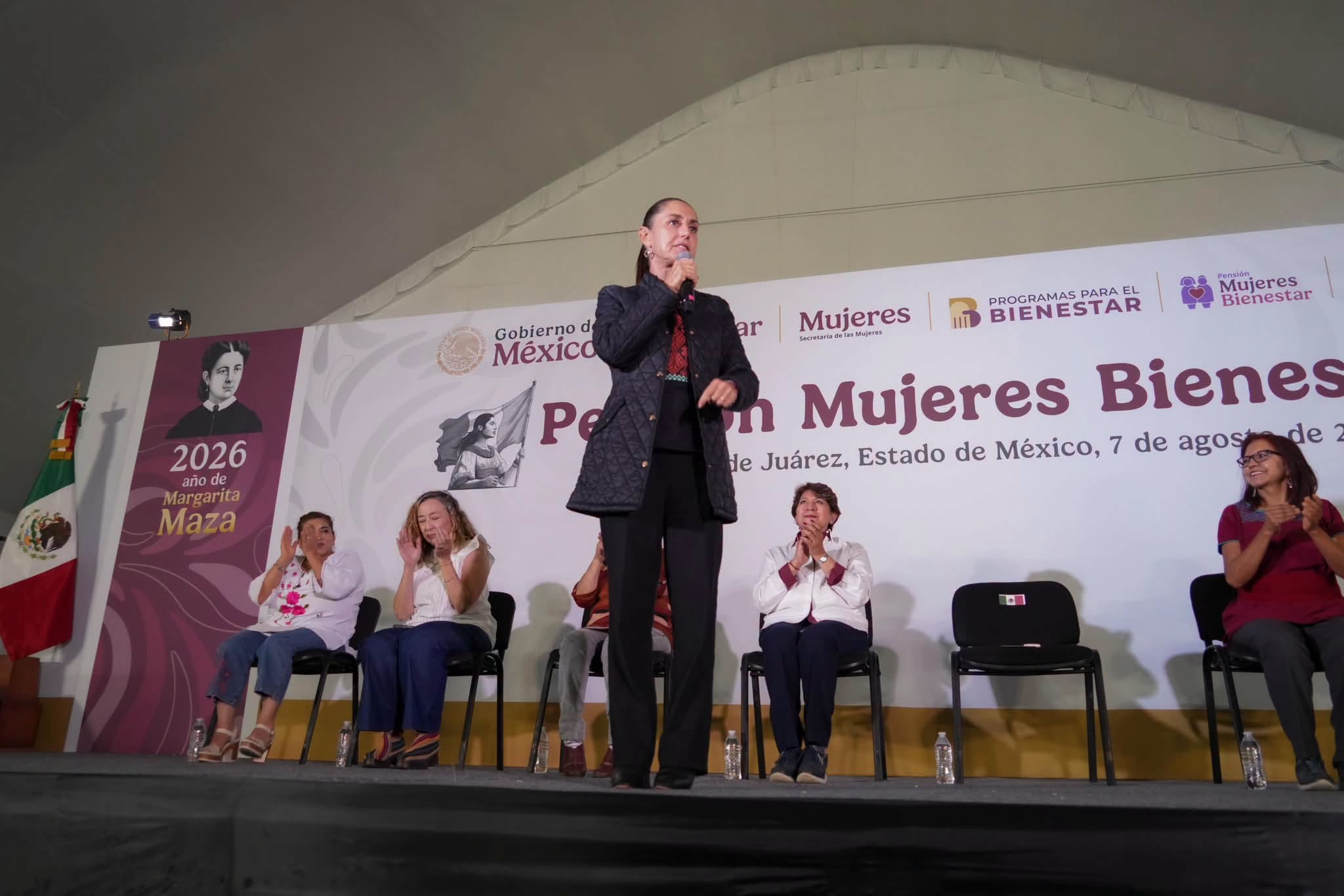 Claudia Sheinbaum afirma que se consolida “el tiempo de las mujeres” en México