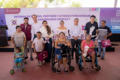 Cropafy acerca atención especializada en prótesis y órtesis a municipios de Yucatán