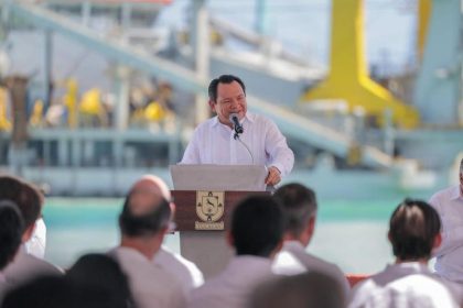 Yucatán acelera modernización del Puerto de Progreso con obras de ampliación