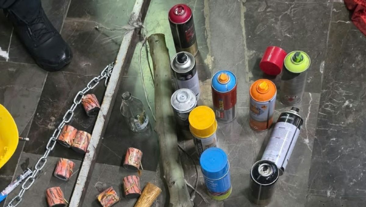 SSC interviene tras actos vandálicos en estación Tlatelolco del Metro
